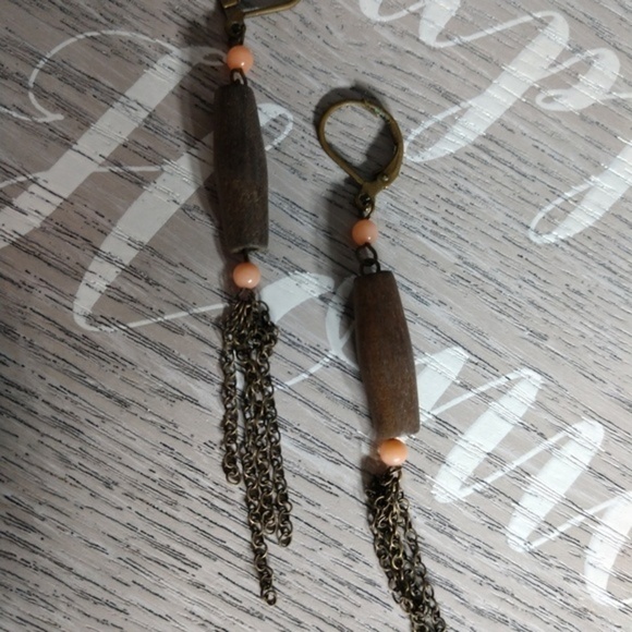Anthro David Aubrey Earrings - Picture 1 of 5